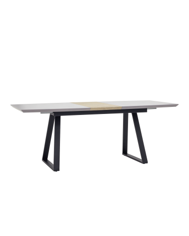 Стол обеденный Stool group Детройт, раскладной, 160-200х90, серый