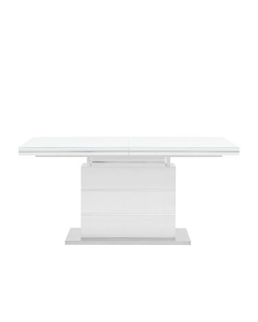 Стол раскладной Stool group Глазго 160-215х90 Белый