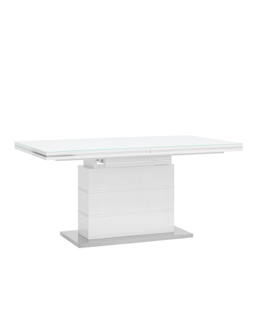Стол раскладной Stool group Глазго 160-215х90 Белый