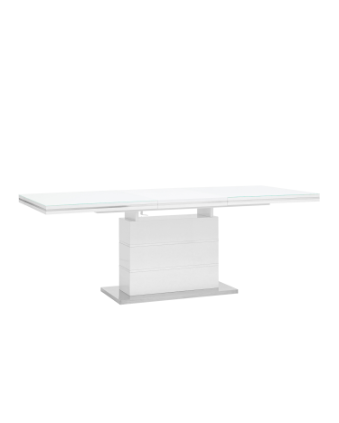 Стол раскладной Stool group Глазго 160-215х90 Белый