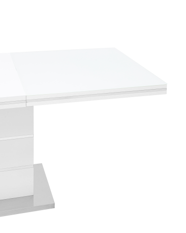 Стол раскладной Stool group Глазго 160-215х90 Белый