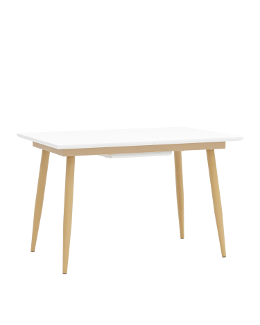 Стол обеденный  Stool group Стокгольм, раскладной, 120-160*80, белый