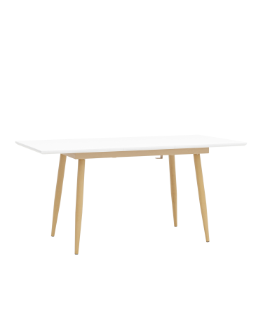 Стол обеденный  Stool group Стокгольм, раскладной, 120-160*80, белый