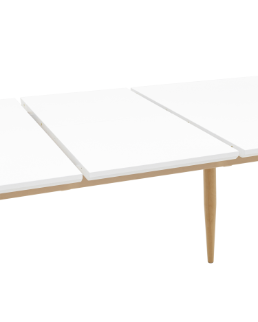Стол обеденный  Stool group Стокгольм, раскладной, 120-160*80, белый