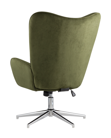 Кресло Stool group Филадельфия регулируемое, замша, хаки