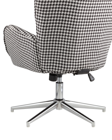 Кресло Stool group Филадельфия регулируемое, черно-белое