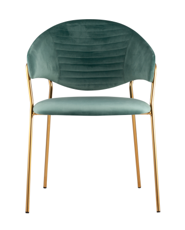 Стул Stool group Эвита, велюр мятный