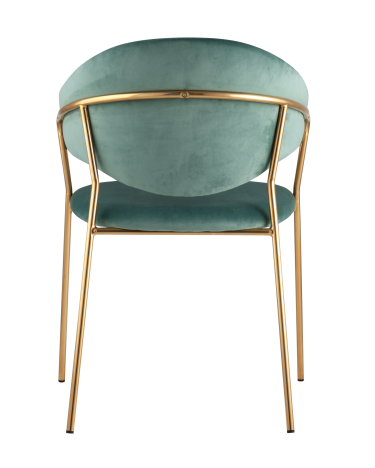 Стул Stool group Эвита, велюр мятный