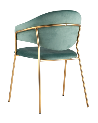Стул Stool group Эвита, велюр мятный