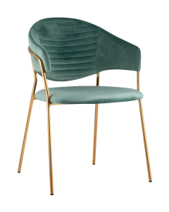 Стул Stool group Эвита, велюр мятный