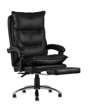 Кресло руководителя Stool group TopChairs Alpha, Черное