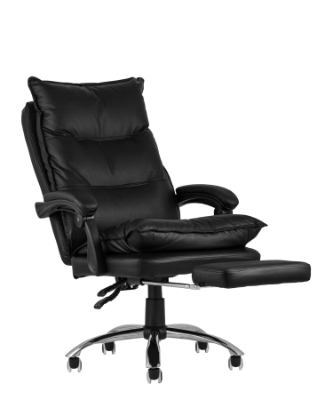 Кресло руководителя Stool group TopChairs Alpha, Черное