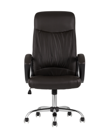 Кресло руководителя Stool group TopChairs Tower Коричневое