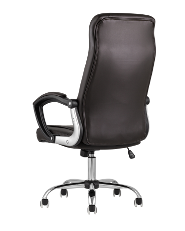 Кресло руководителя Stool group TopChairs Tower Коричневое