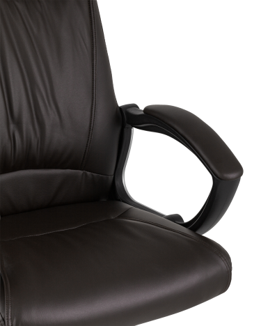 Кресло руководителя Stool group TopChairs Tower Коричневое
