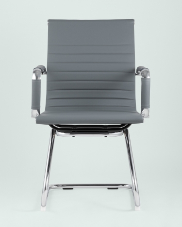 Кресло для посетителей TopChairs Visit Серое