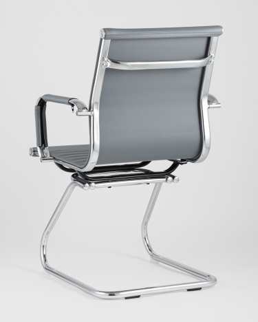 Кресло для посетителей TopChairs Visit Серое