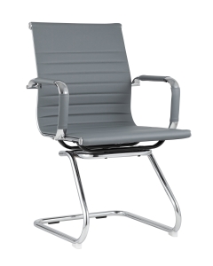 Кресло для посетителей TopChairs Visit Серое