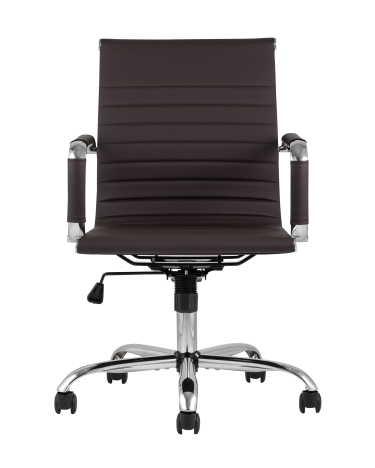 Кресло офисное Stool group TopChairs City S Коричневое