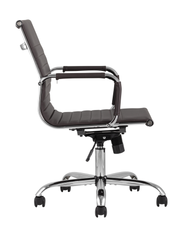 Кресло офисное Stool group TopChairs City S Коричневое