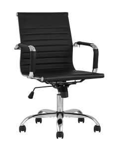 Кресло офисное Stool group TopChairs City S Черное