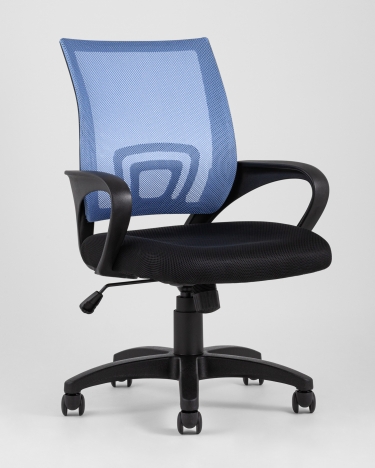Компьютерное кресло TopChairs Simple Голубое