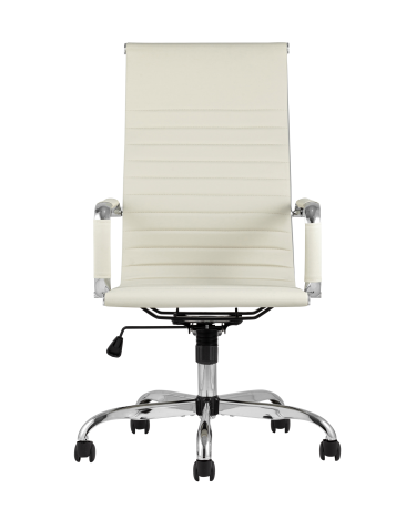 Кресло руководителя Stool group TopChairs City Бежевое