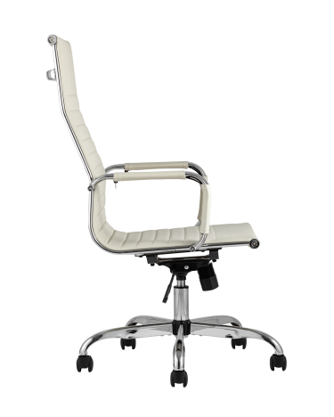 Кресло руководителя Stool group TopChairs City Бежевое