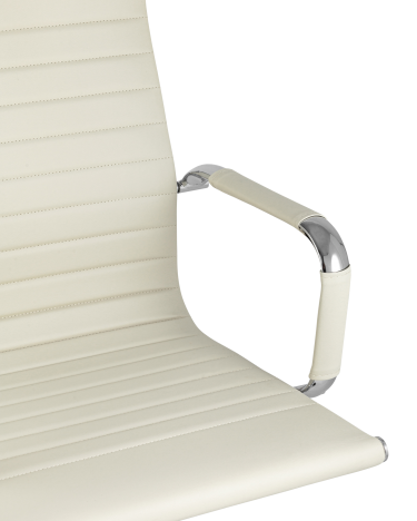 Кресло руководителя Stool group TopChairs City Бежевое