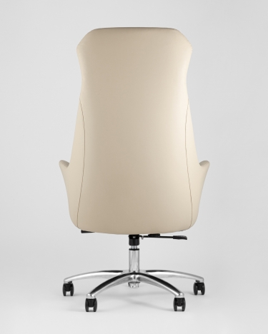 Кресло руководителя Stool group TopChairs Viking New, бежевое