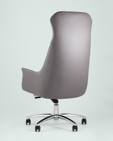 Кресло руководителя Stool group TopChairs Viking New, серое