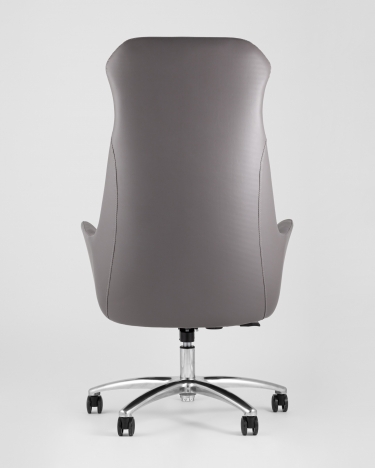 Кресло руководителя Stool group TopChairs Viking New, серое