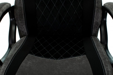 Кресло игровое Бюрократ VIKING 6 KNIGHT B FABRIC Черный