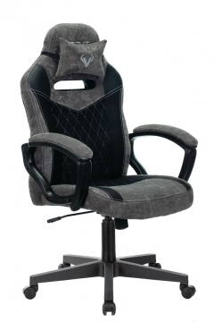 Кресло игровое Бюрократ VIKING 6 KNIGHT B FABRIC Черный