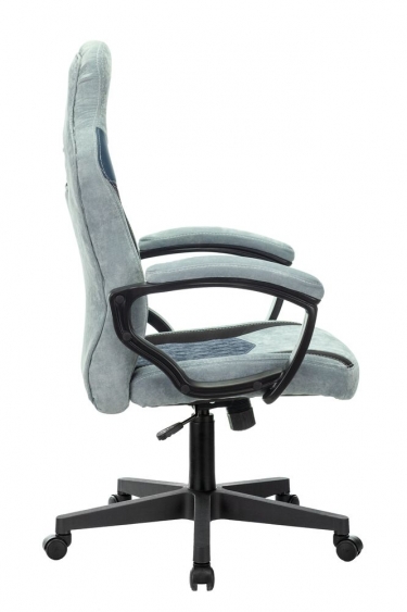 Кресло игровое Бюрократ VIKING 6 KNIGHT BL FABRIC Синий