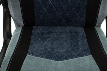 Кресло игровое Бюрократ VIKING 6 KNIGHT BL FABRIC Синий