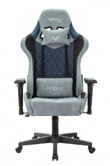 Кресло игровое Бюрократ VIKING 7 KNIGHT BL FABRIC Синий