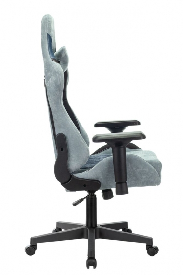 Кресло игровое Бюрократ VIKING 7 KNIGHT BL FABRIC Синий