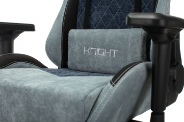 Кресло игровое Бюрократ VIKING 7 KNIGHT BL FABRIC Синий