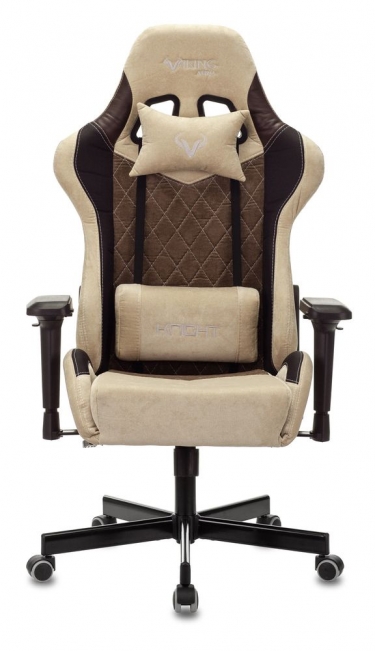 Кресло игровое Бюрократ VIKING 7 KNIGHT BR FABRIC Коричневый