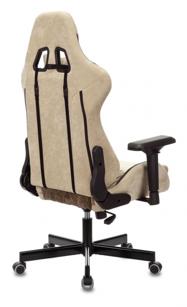 Кресло игровое Бюрократ VIKING 7 KNIGHT BR FABRIC Коричневый