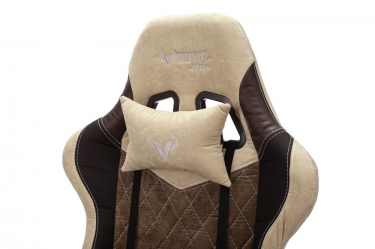 Кресло игровое Бюрократ VIKING 7 KNIGHT BR FABRIC Коричневый