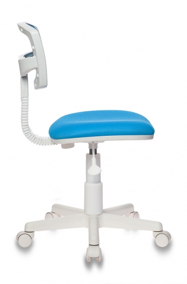 Кресло детское Бюрократ CH-W299/LB/TW-55 Голубой