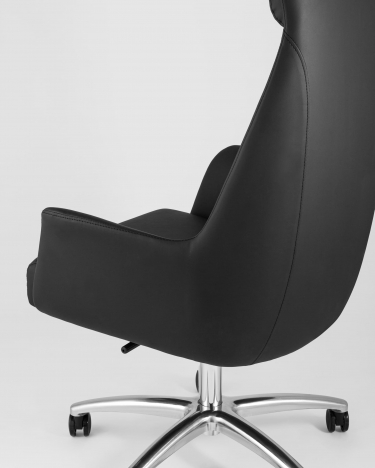 Кресло руководителя Stool group TopChairs Viking New, черное