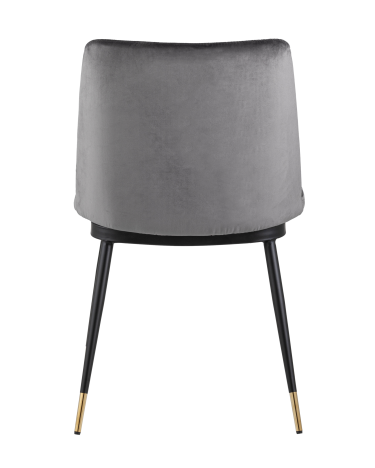 Стул Stool group Мелисса велюр Темно-серый