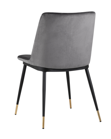 Стул Stool group Мелисса велюр Темно-серый