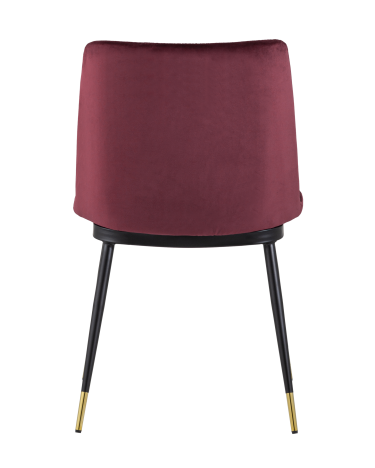 Стул Stool group Мелисса велюр Бордовый