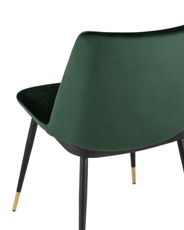 Стул Stool group Мелисса велюр Зеленый