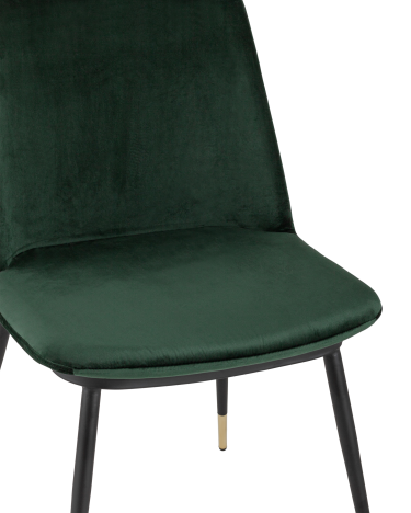 Стул Stool group Мелисса велюр Зеленый