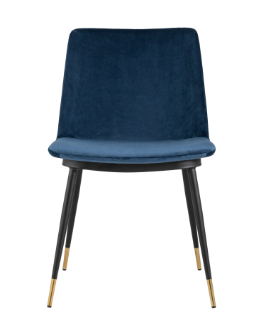 Стул Stool group Мелисса велюр Синий